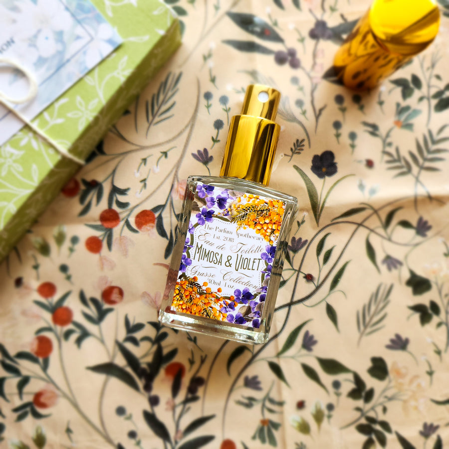 Mimosa and Violet Perfume Set