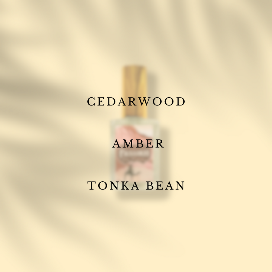 Fasoukh Perfume with Cedar Amber Tonka Bean