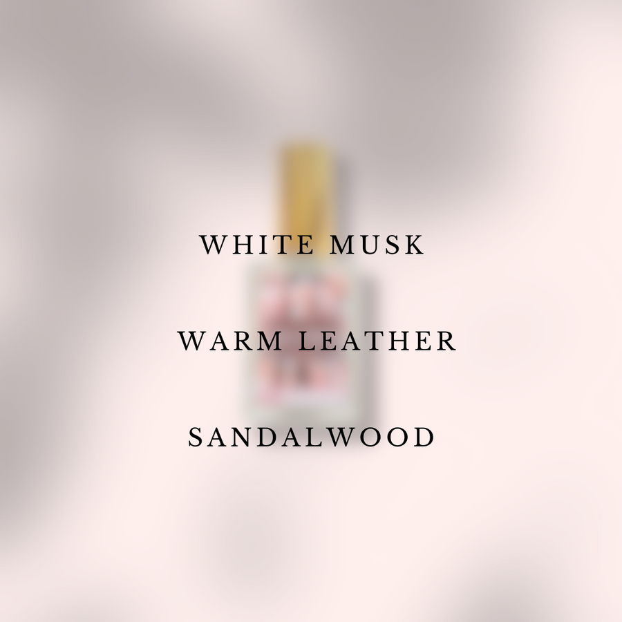 White Musk Leather Sandalwood Perfume 