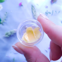 Solid perfume samples